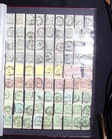 1849-1960, Mint & used selection and stock in 10 stockbooks,