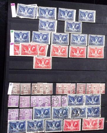 1849-1960, Mint & used selection and stock in 10 stockbooks,