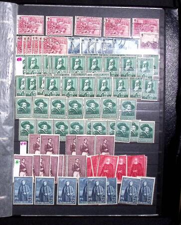 1849-1960, Mint & used selection and stock in 10 stockbooks,
