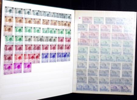 1849-1960, Mint & used selection and stock in 10 stockbooks,
