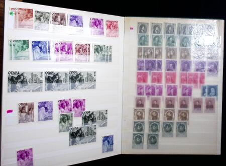 1849-1960, Mint & used selection and stock in 10 stockbooks,