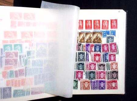 1849-1960, Mint & used selection and stock in 10 stockbooks,