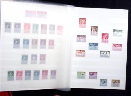 1849-1960, Mint & used selection and stock in 10 stockbooks,