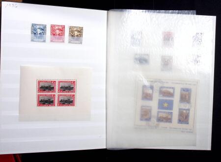 1849-1960, Mint & used selection and stock in 10 stockbooks,