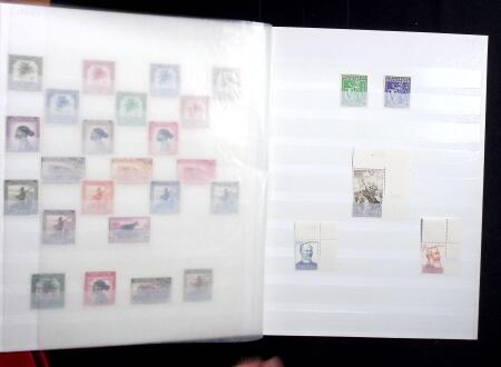 1849-1960, Mint & used selection and stock in 10 stockbooks,