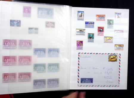 1849-1960, Mint & used selection and stock in 10 stockbooks,