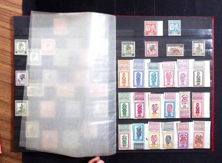1849-1960, Mint & used selection and stock in 10 stockbooks,