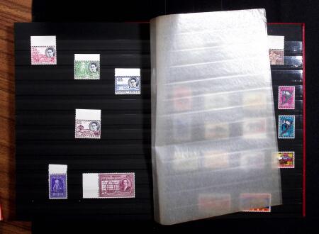 1849-1960, Mint & used selection and stock in 10 stockbooks,