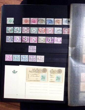 1849-1960 Chiefly used collection of Belgium in 9 stockbooks,