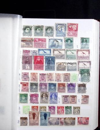 1849-1960 Chiefly used collection of Belgium in 9 stockbooks,