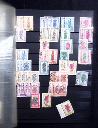 1849-1960 Chiefly used collection of Belgium in 9 stockbooks,