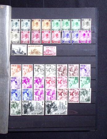 1849-1960 Chiefly used collection of Belgium in 9 stockbooks,
