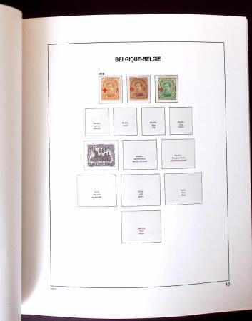1849-2011, Extensive collection of Belgium in 12 DAVO