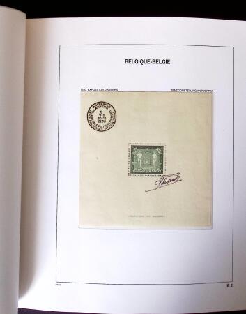 1849-2011, Extensive collection of Belgium in 12 DAVO