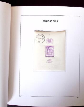 1849-2011, Extensive collection of Belgium in 12 DAVO