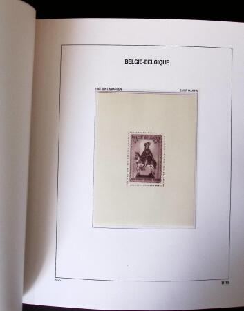 1849-2011, Extensive collection of Belgium in 12 DAVO