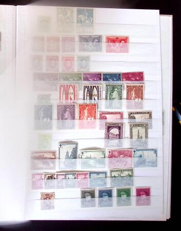 1849-2011, Extensive collection of Belgium in 12 DAVO