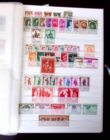 1849-2011, Extensive collection of Belgium in 12 DAVO