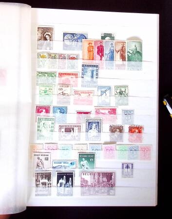 1849-2011, Extensive collection of Belgium in 12 DAVO
