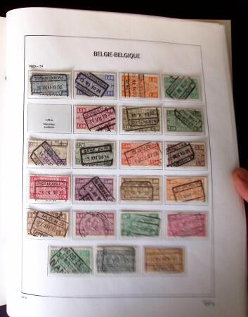 1849-2011, Extensive collection of Belgium in 12 DAVO