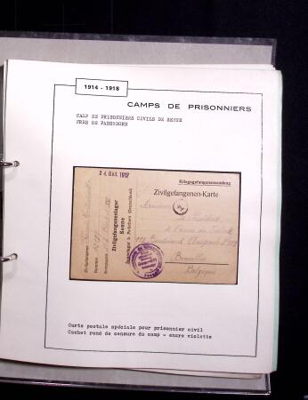 1914-45 POSTAL HISTORY / HISTOIRE POSTALE: Specialised
