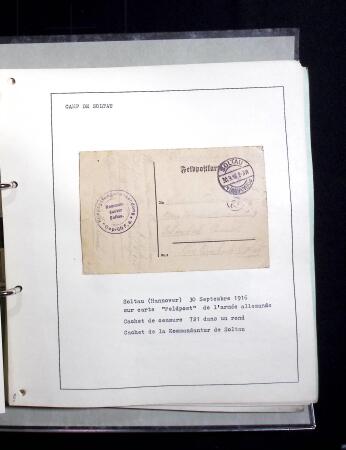 1914-45 POSTAL HISTORY / HISTOIRE POSTALE: Specialised