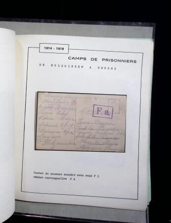 1914-45 POSTAL HISTORY / HISTOIRE POSTALE: Specialised