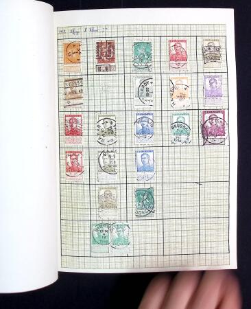 1849-1955, Group with used collection of Belgium in