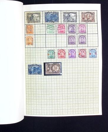 1849-1955, Group with used collection of Belgium in