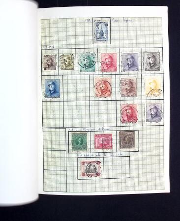 1849-1955, Group with used collection of Belgium in