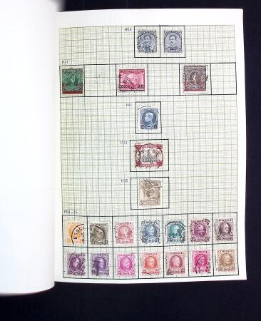 1849-1955, Group with used collection of Belgium in