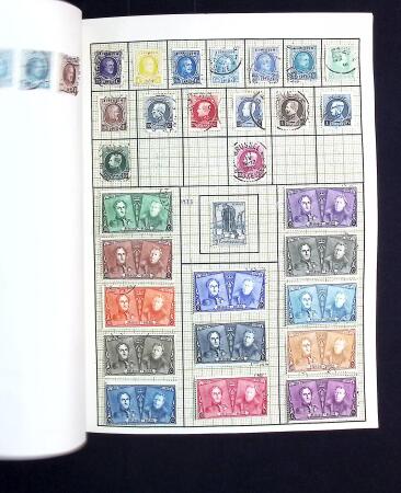 1849-1955, Group with used collection of Belgium in