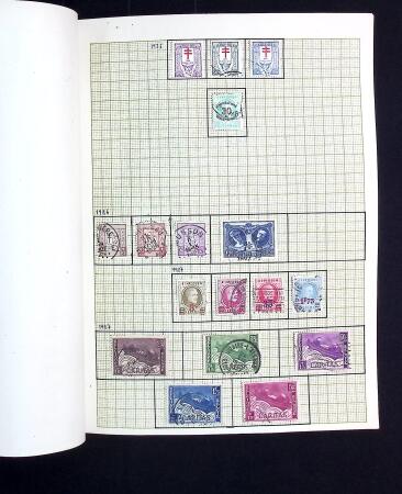1849-1955, Group with used collection of Belgium in