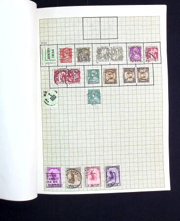 1849-1955, Group with used collection of Belgium in
