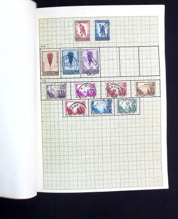 1849-1955, Group with used collection of Belgium in
