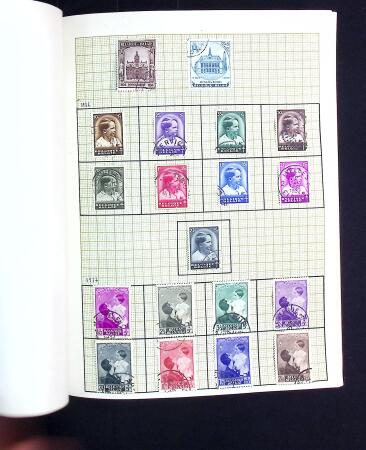 1849-1955, Group with used collection of Belgium in