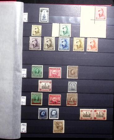 1849-1955, Group with used collection of Belgium in