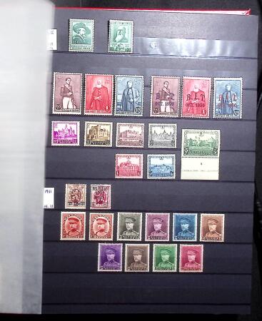 1849-1955, Group with used collection of Belgium in