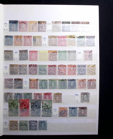 1849-1955, Group with used collection of Belgium in
