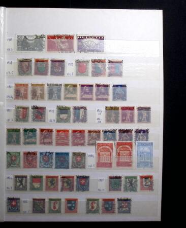 1849-1955, Group with used collection of Belgium in