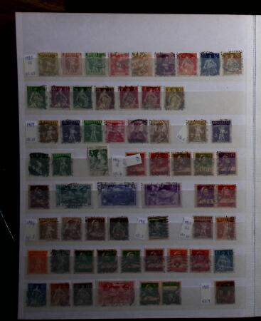 1849-1955, Group with used collection of Belgium in