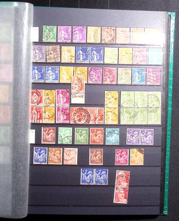 1849-1955, Group with used collection of Belgium in
