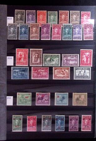 1886-1975, Collection of BELGIAN CONGO and RUANDI URUNDI