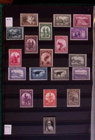 1886-1975, Collection of BELGIAN CONGO and RUANDI URUNDI