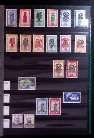 1886-1975, Collection of BELGIAN CONGO and RUANDI URUNDI