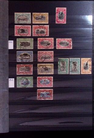 1886-1975, Collection of BELGIAN CONGO and RUANDI URUNDI