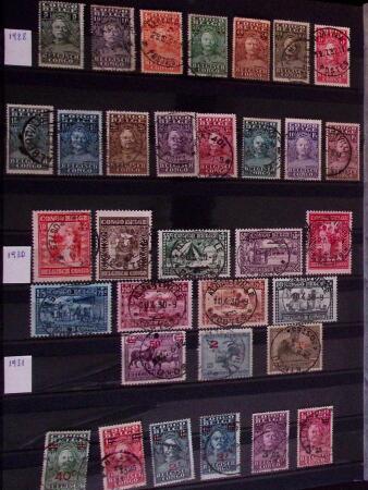 1886-1975, Collection of BELGIAN CONGO and RUANDI URUNDI