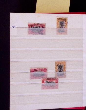 1886-1975, Collection of BELGIAN CONGO and RUANDI URUNDI