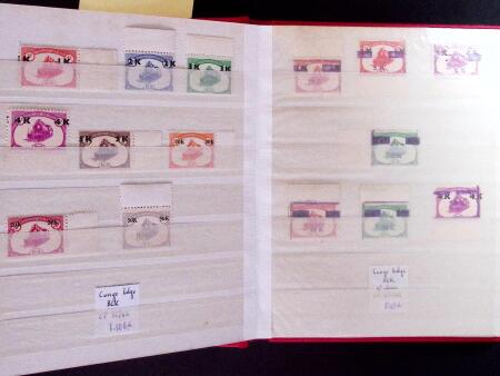 1886-1975, Collection of BELGIAN CONGO and RUANDI URUNDI