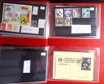 1880-1980, Small mixed lot including Zeppelin card